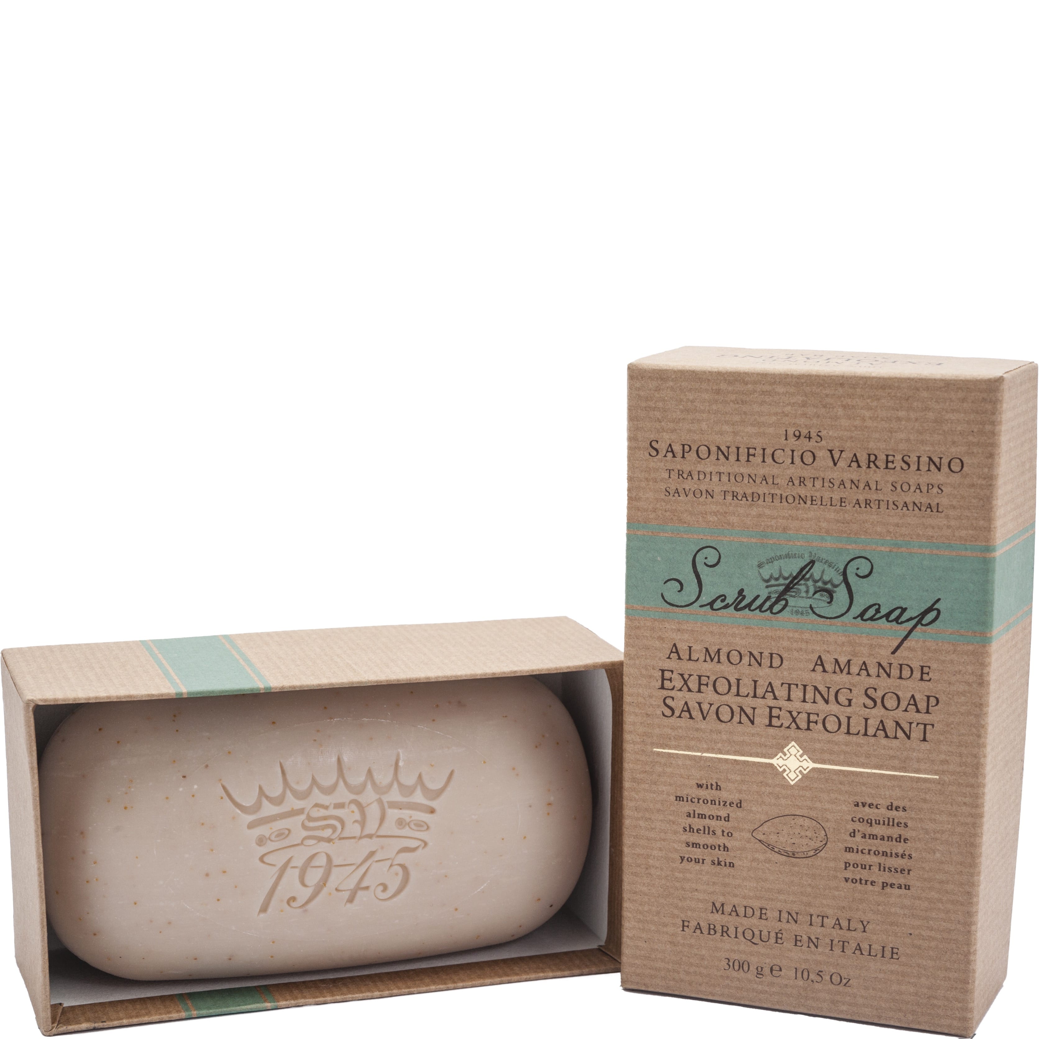 Saponificio Varesino Scrub Soap Almond Scheersalon.nl